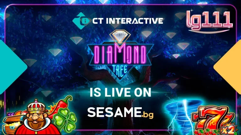 Tampilan antarmuka permainan slot dalam koleksi Diamond Tree Jackpot
